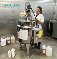 Machines de production de savon liquide entièrement automatiques de 50L à 20000L, usine de production de savon liquide et ligne de production de détergent liquide