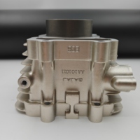 Nouveau kit de bloc-cylindre de moto en aluminium de 57 mm LF157 BAJAJ157 pour moteur Bajaj Lifan 150cc 4 temps