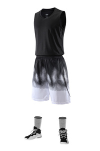 Maillot de <span class=keywords><strong>basket</strong></span>-ball sans manches pour enfants, vêtements de sport respirants pour bébé <span class=keywords><strong>bleu</strong></span> <span class=keywords><strong>marine</strong></span> - Product Image 6
