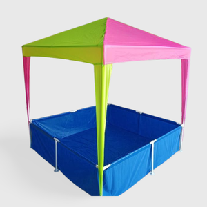 Toldo de Jardín Económico, Color Rosa, Gazebo Infantil, Carpa Plegable, Pérgola con Piscina, Impermeable, para <span class=keywords><strong>Terraza</strong></span> en Nigeria, 1.5x1.5m - Product Image 1