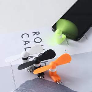 Wholesale 3-In-1 <b>Mini</b> Phone Cooling Fan Portable <b>USB</b> Smartphone Smart Home Product - Product Image 2