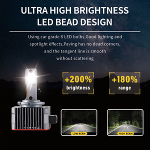 HID Series LED Z45 220W D1S D2S D3S D4S D5S D8S High Power 6000K <strong>Xenon</strong> <strong>Lamps</strong> With Long Life - Product Image 3