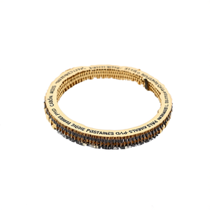 Fashion <b>Beaded</b> <b>Bracelets</b> 316L Stainless Steel PVD <b>Gold</b> Plating Sustainable Resistant - Product Image 2