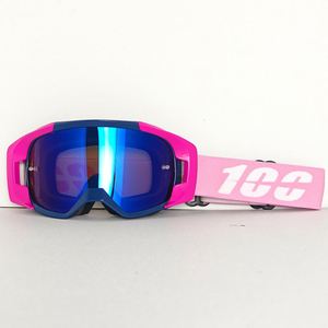 Masque de motocross 100LK LK-HL pour homme en Spandex/Coton, coupe-vent à dégagement rapide, avec système Roll-Off laminé, personnalisable pour MX, route et moto tout-terrain - Product Image 6
