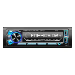 DSP 40バンドEQDATLPF大画面6RCA出力、サブウーファーセット、FMと青い歯を備えた車のmp3プレーヤー