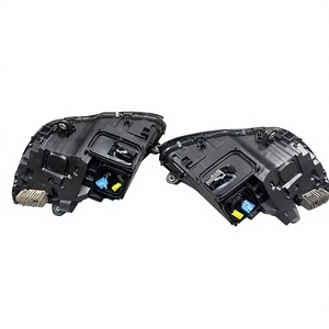 Faros Delanteros LED para Mercedes-Benz Clase C C180 C200 <span class=keywords><strong>C26</strong></span> C300 W205, Configuración Alta, Lente Dual LED, 12V, Accesorios para Auto - Product Image 3