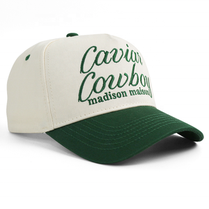 قبعة رياضية قطنية HBA54 مخصصة بشعار مطرز للنساء، قبعة بيسبول بخمسة ألواح للرجال - Product Image 3