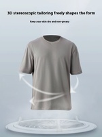 Aoyema-T-shirt de sport en coton polyester pour homme, haut de fitness ample et respirant, course à pied, entraînement, vêtements de sport décontractés à manches courtes