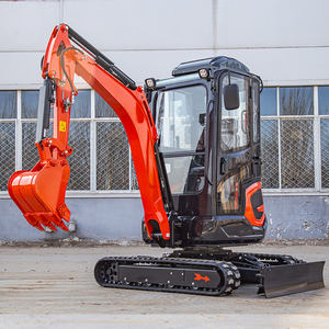 Frete Grátis Mini Escavadora de 2,5 Toneladas 1 Tonelada 2 Toneladas Kubota Motor EPA Escavadora Mini Máquina Escavadora Pequena Chinesa - Product Image 2