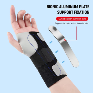 Órtese de Punho em Neoprene para Alívio da Dor do Túnel do Carpo, Suporte Noturno Personalizado Unissex para Tendinite, Artrite e Entorse - Product Image 4