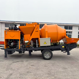 Various Mechanical Equipment Compact Concrete Pump with Mixer 40m3/h Integrated Mixer+concrete <b>Construction</b> <b>Machinery</b> with Ce - Product Image 1