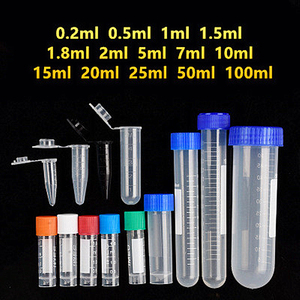 Criotubos de Plástico para Congelación de 0.5ml, 1.5ml, 1.8ml, 2ml, 5ml, 10ml, Criogénicos, con Fondo Plano - Product Image 6