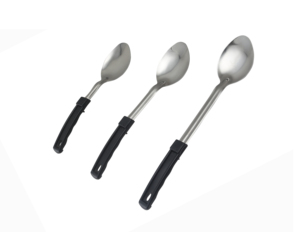 Cuchara de Servir con Mango Largo, Espátula Ranurada con Orificios Redondos, Cuchara Perforada para Salsas, Uso en Cocina, Hotel, Buffet - Product Image 3