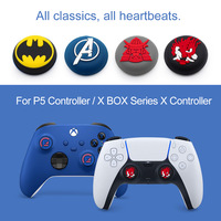 Accessoires de jeu de poignée de pouce de contrôleur personnalisés pour Xbox/PS4/PS5/Switch Pro