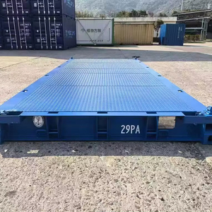 Плоский контейнер для перевозки негабаритных грузов с открытой платформой - Product Image 1