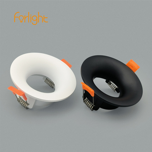 MR16 GU10 다이캐스팅 알루미늄 다운라이트 아크형 캠버 고정 브라켓 프레임 홀더 75mm 타공 GU10 MR16 LED - Product Image 1