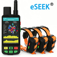 Rastreador GPS para Perros de Largo Alcance ESEEK: Protocolo de Comunicación VHF de 15 KM + Tecnología de Redundancia 4G y Personalización de Antena