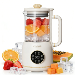 Nouveau mixeur électrique intelligent à écran tactile de 800 ml, multifonctionnel, broyeur de glace, vitesse variable pour les smoothies, le pilage de fruits - Product Image 3