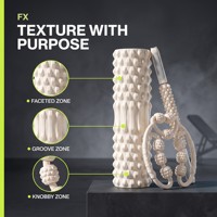 Rouleau en mousse de fitness personnalisé en gros FX FB 820-3 pour massage musculaire, exercices de récupération des tissus profonds, étirements, yoga, entraînement à domicile