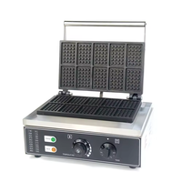 Meilleure Qualité Machine à En-cas Gaufrier à Glaces Industriel 10 Tranches Mini Gaufrier Professionnel en Vente