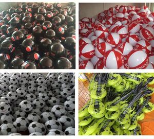Pelotas de Playa Inflables de PVC Ecológicas con Logotipo Personalizado, Regalos para Fiestas de Piscina de Verano para Niños y Adultos - Product Image 3