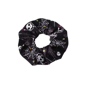 12 Pièces Chouchous pour Cheveux Halloween : Chouchous d'Automne à Motifs Citrouille Effrayante, Crâne, Fantôme, Chauve-souris, Étoile, Lune, Bonbon, Toile d'Araignée, Squelette - Product Image 6