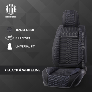 Asiento Deportivo Marcan con Diseño Personalizado, Cojín de Tela Envolvente Completo, Multicolor, Estilo Automotriz - Product Image 2