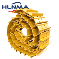 Groupe de chenilles pour bulldozer Caterpillar D6H D6N D6R D6K, pièces de train de roulement, ensemble de maillons de chenilles, vente en gros