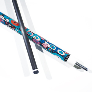Carbon Fiber <b>Pool</b> <b>Cue</b> 11.8mm Head Non Slip Grip Durable Nine Ball <b>Cue</b> Set - Product Image 2