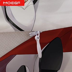 Almohada Corporal de Lujo Genshin Impact de 150x50cm con Diseño de Personajes de Dibujos Animados Personalizado, <span class=keywords><strong>Hu</strong></span> <span class=keywords><strong>Tao</strong></span>/<span class=keywords><strong>Raiden</strong></span> <span class=keywords><strong>Shogun</strong></span>/Personaje, Tejido Tricot de Doble Cara - Product Image 6