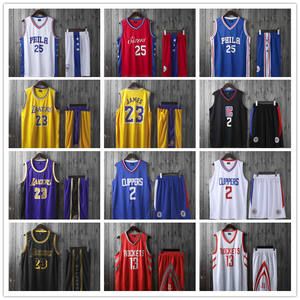 Camisetas de Baloncesto de Poliéster con Cuello en V para Adultos Unisex, Números <span class=keywords><strong>23</strong></span> y 24 de los Lakers, para Curry, Envío Directo - Product Image 3