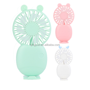 Customizable Logo 6th Gen Foldable Portable Mini USB Charging Fan Free Spare Parts Rechargeable Desk Promotional Gadget QYZ Y17