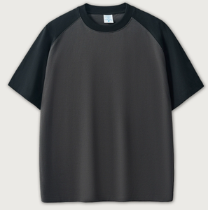 Breathable Classic <b>Plain</b> raglan sleeve T Shirt Durable Fabric Men's Oversize T-shirts Premium Heavyweight <b>Tshirts</b> For Men - Product Image 6
