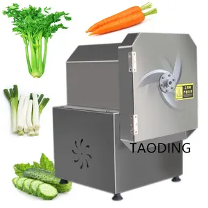 Machine professionnelle de découpe de petits légumes, trancheur de chou, coupe de bœuf cuit, coupe de cube