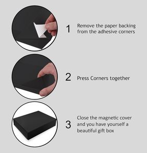 Custom Popular Key Ring <b>Gift</b> Packaging <b>Box</b> Foam Insert <b>Box</b> <b>Box</b> Lining Insert with Velvet - Product Image 5