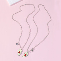 2025 nouvelle mode Bff géométrique coeur pendentif collier ensemble significatif Alphabet meilleurs amis pendentif collier ensemble cadeaux pour les femmes