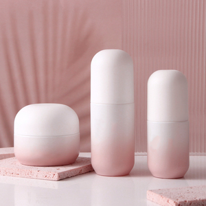 Forme de pilule de bouteille vide étanche de luxe pour le nettoyant de sérum de lotion avec le joint sûr de pompe de lotion - Product Image 6