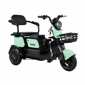 Motocicleta Eléctrica <span class=keywords><strong>de</strong></span> Tres Ruedas <span class=keywords><strong>de</strong></span> 60V 1500W con Cabina Cerrada y Carrocería Abierta - Product Image 2