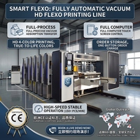 Máquina de Impresión Flexográfica de Alta Velocidad Controlada por Computadora, Máquina de Troquelado y Ranurado, Máquina para Fabricar Cajas de Cartón Corrugado, Máquina de Empaquetado