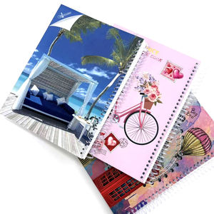 Cuaderno Espiral Doble con Cubierta <span class=keywords><strong>de</strong></span> Papel A5, 100 Hojas, Diseño Árabe, Venta <span class=keywords><strong>al</strong></span> <span class=keywords><strong>por</strong></span> <span class=keywords><strong>Mayor</strong></span> <span class=keywords><strong>de</strong></span> Fábrica, Suministros <span class=keywords><strong>Escolares</strong></span> y <span class=keywords><strong>de</strong></span> Oficina en Diseños Surtidos - Product Image 3