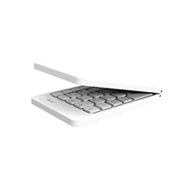 Keyboard Mekanik Lipat Mini Ultra Tipis Baru yang Dapat Diprogram, Nirkabel BT, Desain Ergonomis, Antarmuka USB-C, Tahan Tumpahan