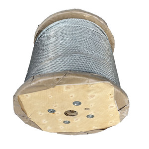 حبل سلكي فولاذي مجلفن 6x19+fc 7x19 3/16 بوصة - Product Image 2