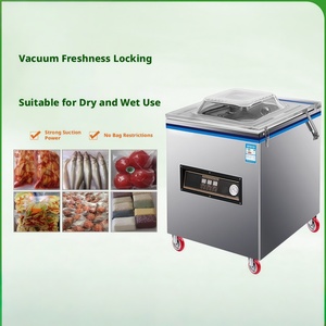 Machine d'emballage sous vide thermoformeuse automatique à grande vitesse pour saucisses et fromages - Product Image 1