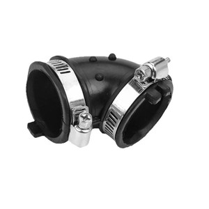 Connecteur de tuyau pour lave-vaisselle, coudière en caoutchouc de 1 pouce à 1,2 pouce pour réparation de plomberie et pièces de rechange - Product Image 1