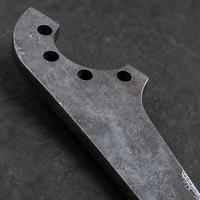 Pièce de rechange pour bras de mélangeur à béton, pièce d'usure pour mélangeur à tambour à double arbre série JS