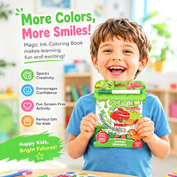 Keybaby 2026 Nouveaux Livres de Coloriage Magiques Sans Salissures avec Stylo Magique pour Enfants de 3 Ans et Plus – Cadeaux de Fête et Livres d'Activités