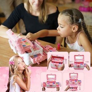 Ensemble de sacs à cosmétiques pour jeu de déguisement pour filles, jeux de maquillage pour filles de 12 ans - Product Image 3