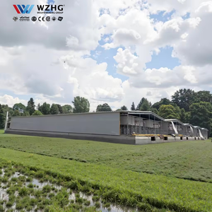 New Design Low Cost Industrial Steel Structure Cow <b>Shed</b> Prefab Farm Building <b>for</b> Livestock with 50-Year Life Span - Product Image 1