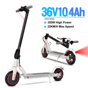 สกู๊ตเตอร์ไฟฟ้า HEZZO HS-04 36V 450W 10.4Ah พับได้ ระยะทางไกล 30-40 กม. ความเร็ว 25 กม./ชม. สกู๊ตเตอร์ไฟฟ้าสำหรับผู้ใหญ่ จัดส่ง EU/US - Product Image 1