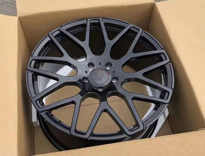 Jantes en alliage forgé gris canon de 18, 19, 20, 21, 22, 23, 24 pouces, compatibles avec <span class=keywords><strong>Mercedes</strong></span> G63, G550, G350, G <span class=keywords><strong>4X4</strong></span>, Classe GLS, GLE, CLS - Product Image 5